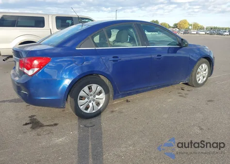 2012 Chevrolet Cruze Ls из США, поврежденный, VIN 1G1PC5SH5C7195491